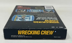 NES Nintendo - Wrecking Crew - CIB Complete in Box w/ All Inserts - Tested