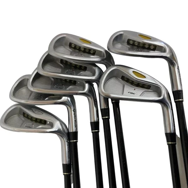 TaylorMade Rac Lt Plus 2005 Iron Set 5-9,Pw,Aw 7pc Flex Regular M.A.S.2 60 - Image 4 of 4