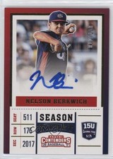 2017 Panini Elite Extra Edition USA Baseball Gold /100 Nelson Berkwich Auto fm0