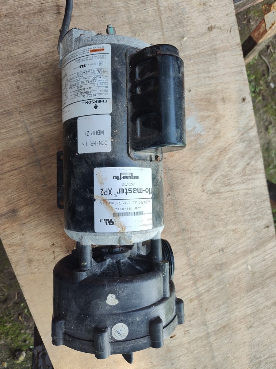 flo-master xp2-551521 Nordic Hot Tub 125v Pump 0661568642 | eBay