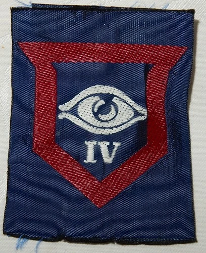 WW2 4th GUARDS BRIGADE FORMATION SIGN BRITISH MILITARY PATCH BADGE WORLD WAR II