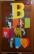 Beatles Rare UK Laminated Poster NM 1970 Mirro newspaper Michael Lodge 