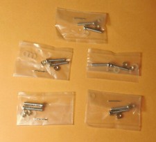 Qty 5 Phonograph Headshell Cartridge Mounting Hardware M2.5 x .45 x 13M Screws
