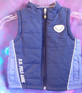 sleeveless jacket baby boy