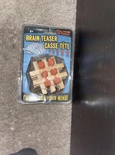 BRAIN TEASER CASSE-TETE  Real Wood 3-D PUZZLE Fun Learning Toy Gift Present