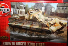 AIRFIX PZKW VI AUSF.B KING TIGER 1:76 plastic WW2  German tank model kit