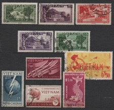 Vietnam small lot of used stamps Various