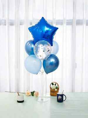 6 Sets Tisch Ballon Ständer Set Ballonstäbe Halter für Party Deko