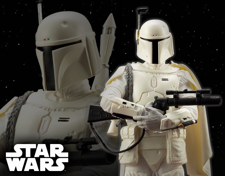 NEW KOTOBUKIYA ARTFX+ Boba Fett White Armor Limited Edition
