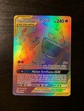 Carte Pokémon Ectoplasma et Mimiqui GX 186/181 SL9 Soleil & Lune Duo De Choc FR