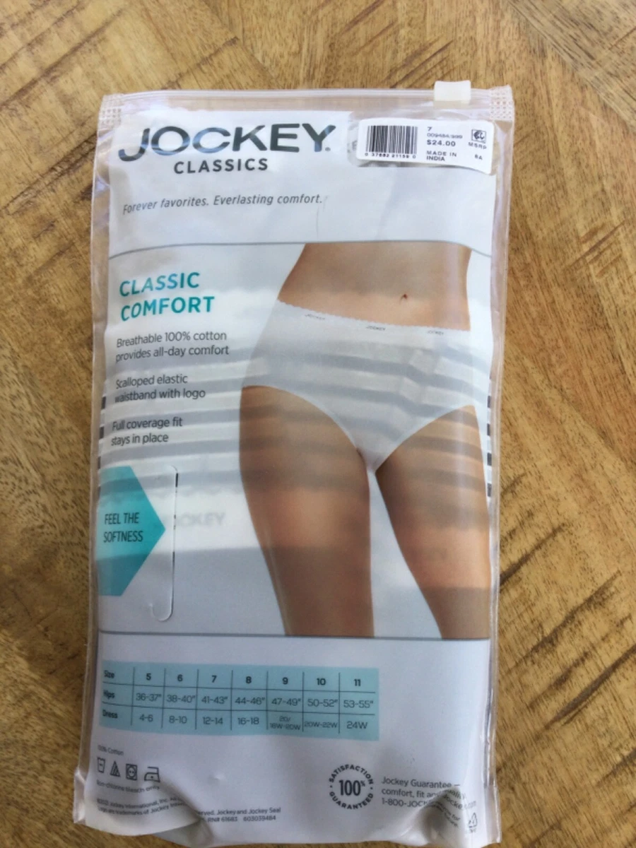 Jockey 3-Pack Elance Cotton Hipster Briefs