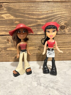 Bratz McDonalds Collection Jade Roxy Lot Of Mini Dolls 2003