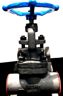 SHARP VALVE 44834 SERIES CARBON STEEL GLOBE VALVE 1 1/2'' INLINE SOCKET WELD