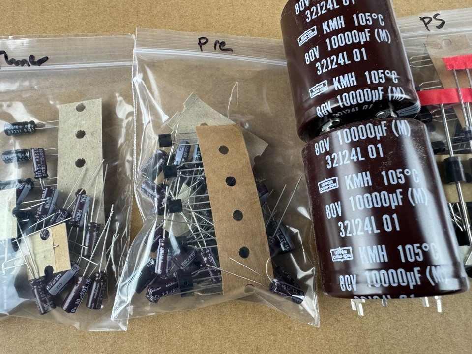 Sony STR-7055 COMPLETE Rebuild Kit Capacitor Upgrade Recap Set | eBay