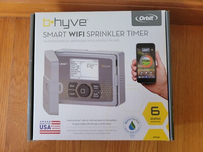 Orbit B-hyve 6-Station Smart Wifi Sprinkler Timer, new