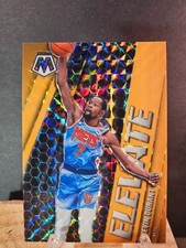 2020-21 Panini Mosaic KEVIN DURANT /25 Orange Fluorescent Elevate #9 Nets