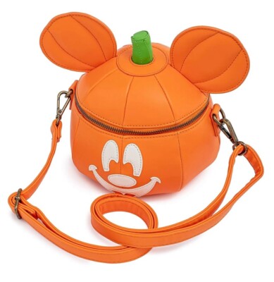 Loungefly Disney Mickey-o-Lantern Pumpkin Glow-in-the-Dark  display picture 1