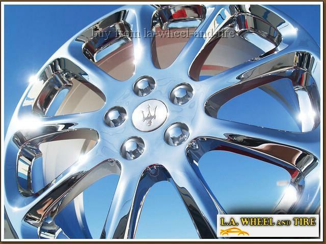 Maserati Quattroporte Sport 2005-2012 Wheels Set of 4 Chrome