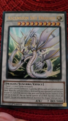 yugioh ascension sky dragon deck Yu-Gi-Oh! TCG: Egyptian God Mint / near mint condition trading card Ascension Sky Dragon Yu-Gi-Oh!