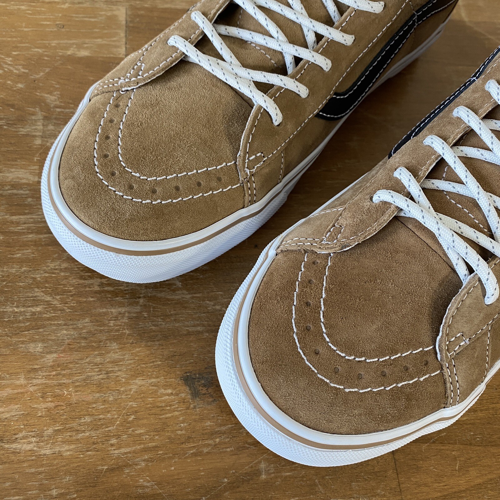 vans sk8 hi brown sugar