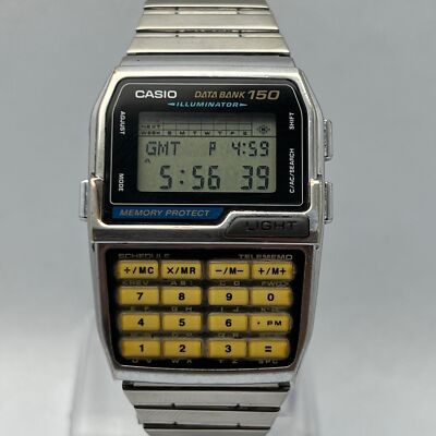 Casio Calculator Quartz DBC-1500 Chronograph Alarm Digital Watch FWD207MAZ5
