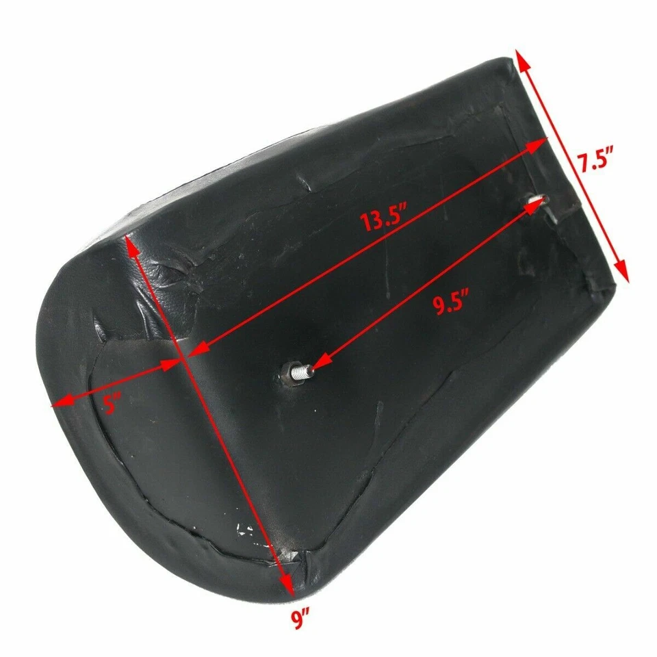 Asiento Benelli Mojave Negro Imitación Cuero Café Racer 260 360 Motocicletas EC Foto 2 de 4