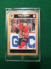 2020-21 O-Pee-Chee Glossy Rookie Copper, Silver And Gold #R-10 Nicolas Beaudin