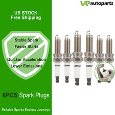 6× Double Iridium Spark Plugs For 2014-2020 Acura RLX 3.5L V6