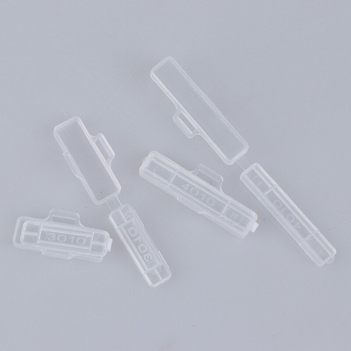 100pcs Waterproof Cable Tie Marker Holder Case Plastic Wire Sign ...