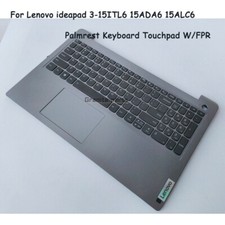 For Lenovo ideapad 3-15ITL6 15ADA6 15ALC6 5CB1B65660 Palmrest Keyboard Touchpad