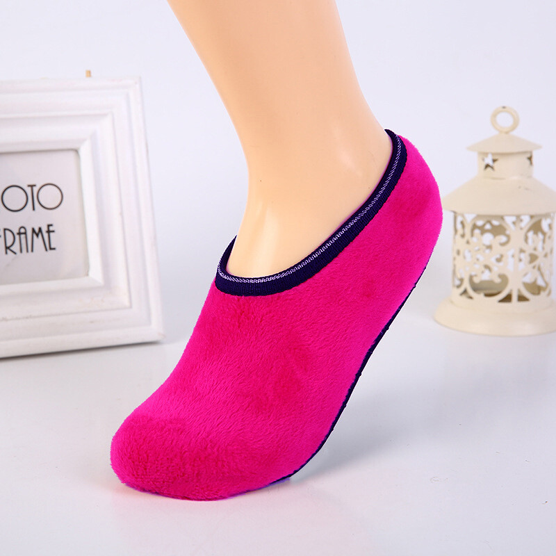 Sherpa Socks EnJoCho Fluffy Fuzzy Warm Slipper Socks For Women Men Thick Fleece Lined Non Slip Indoor Floor Christmas Gifts Women Winter Super Soft Cozy Grip Slipper Socks Men With Grips - Foto 3