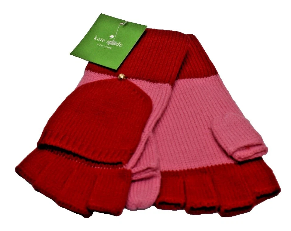 Kate Spade New York Multicolor Acrílico Guantes y mitones para Mujeres