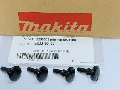 Genuine Makita Brake Switch Key Button (4-Pack) For LS1018/LS1110/LS0815 Miter Saws