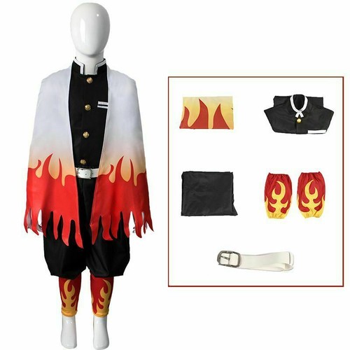 Demon Slayer Kimetsu no Yaiba Kids Costume Tanjiro Nezuko Halloween