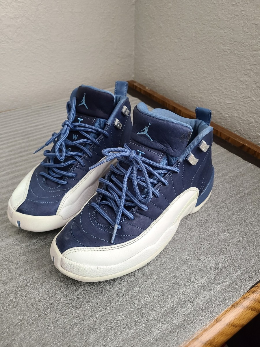 Nike Air Jordan 12 Retro GS Indigo Blue Shoe SZ 6Y DB5595-404, no 