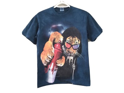 Quail Hollow 2011 The Mountain Tiger Graffiti Tshirt Small Tee