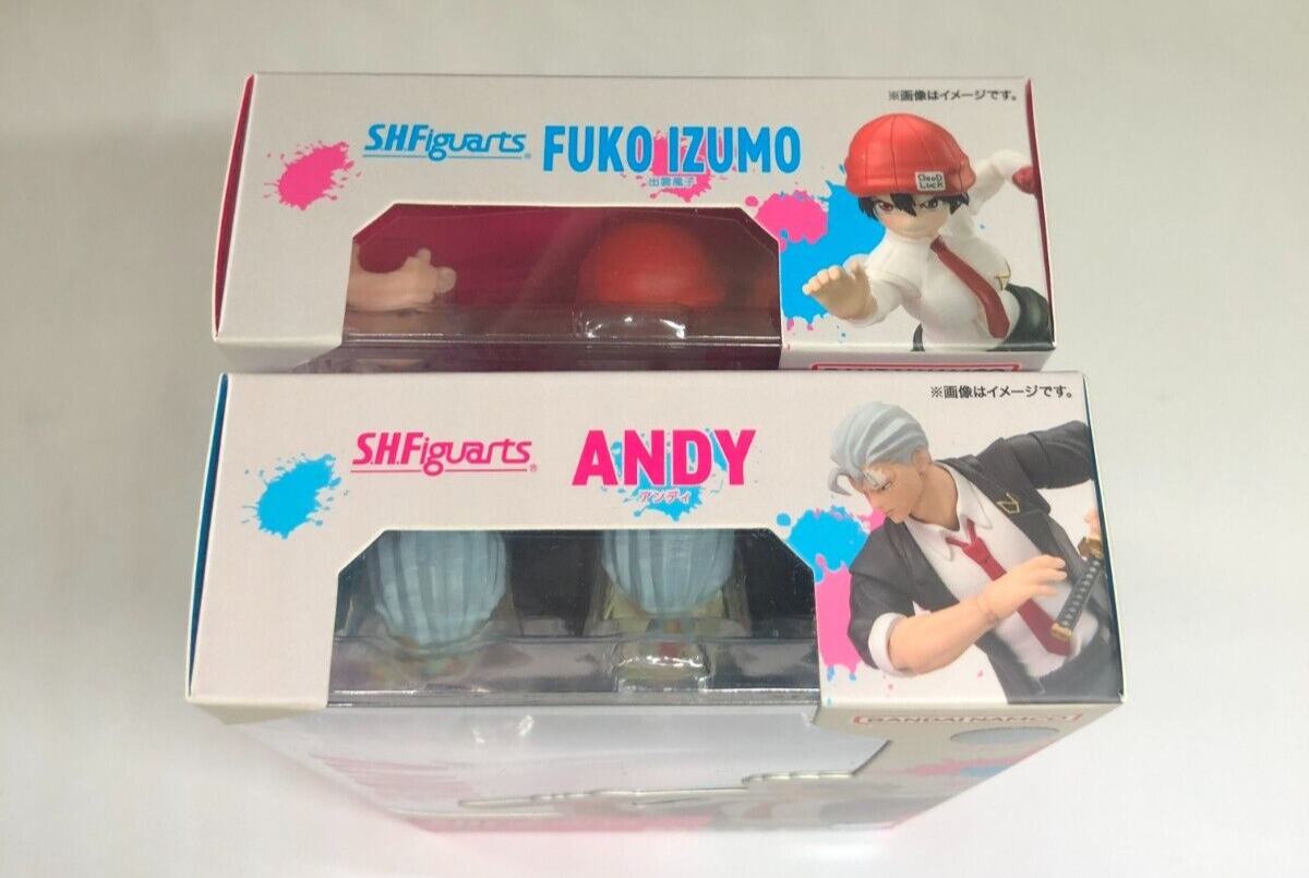 S.H.Figuarts Undead Unluck Andy & Izumo Fuko 2set Bandai SHF SH
