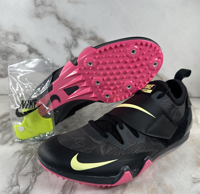 Nike Zoom PV Elite Pole Vault Track Shoes Mens Size 9 Black  display picture 1