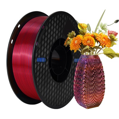 KINGROON 3D Printer PLA Filament 1KG 1.75mm Triple Color  PLA Filament Y8M1