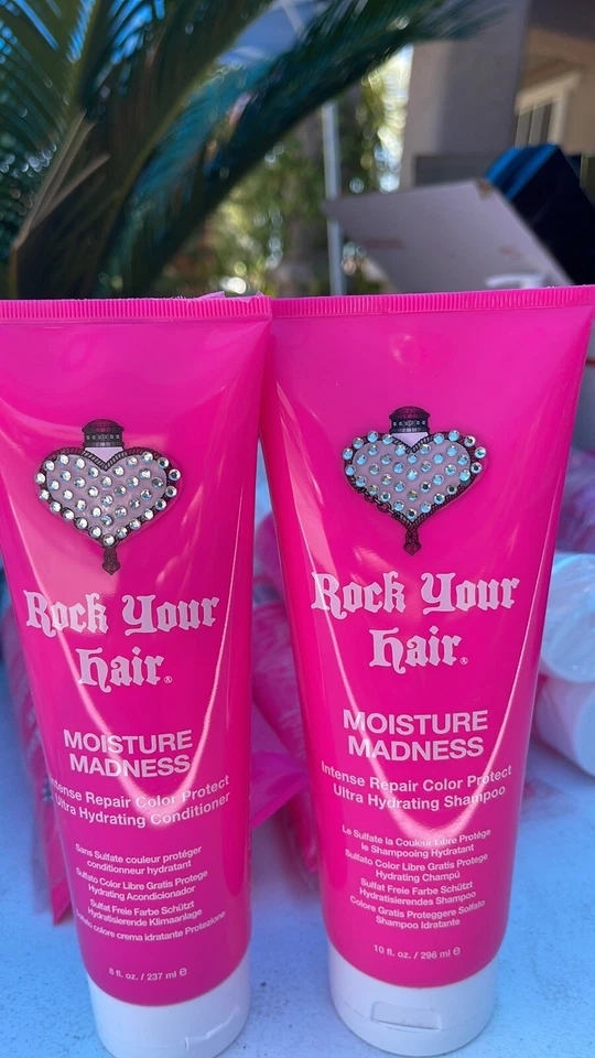 Rock your hair moisture madness color protect ultra hydrating shampoo 10oz +8oz - Image 3 of 4