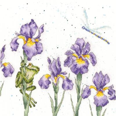 Bothy Threads Kreuzstich Set ''Damsels And Dragons'', Zählmuster, XHD97, 26x26cm