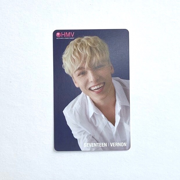 SEVENTEEN teen age バーノン SEVENTEEN 2nd album TEEN AGE White ver + Vernon photo card +