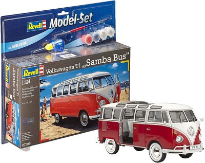 Revell 67399 Model Set Volkswagen T1 Samba Bus 1 24 for sale
