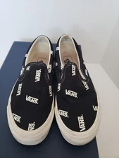 Vans Off the Wall Originals size unisex M7.5 / W9 casual flat shoes, color black
