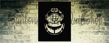 Diver Helmet Durable Reusable Airbrush Mylar Stencil Made in USA -L6010