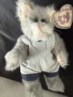 Ty Whiskers 9 Attic Treasures Collection Grey Cat Vintage Movable Arms Legs ‘93 — photo 3