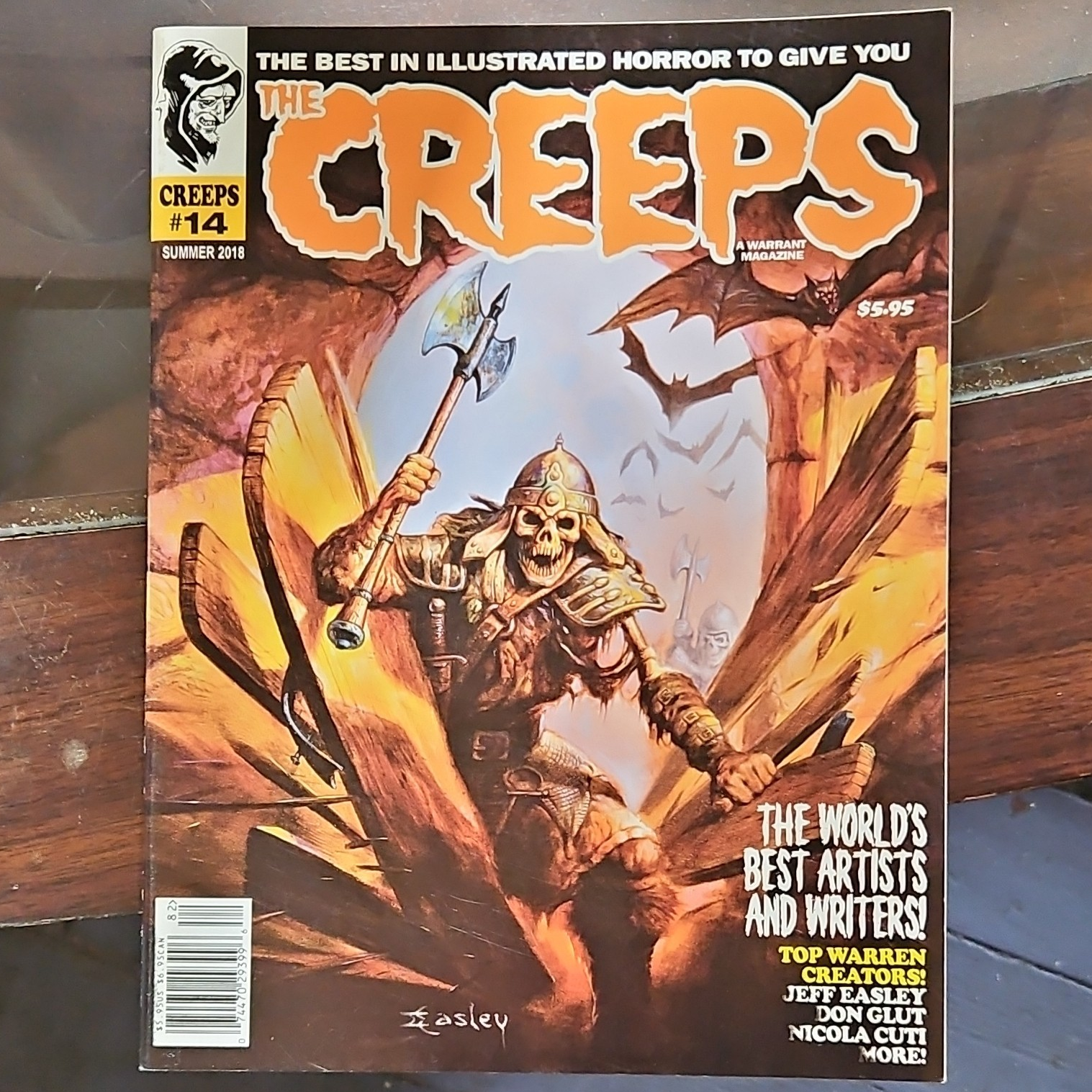 Creeps #14 Illustrated Horror Comic Magazine Summer 2018 English - Don Glut