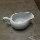 Everyday White Dinnerware Gravy Boat — photo 1
