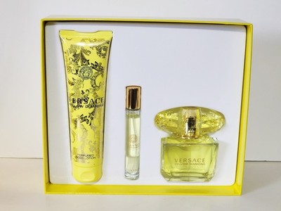 VERSACE YELLOW DIAMOND 3PC GIFT SET FOR WOMEN