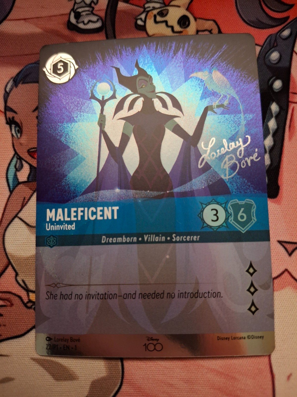 Maleficent - Uninvited (Alternate Art) - Disney100 Promos (D100) NM